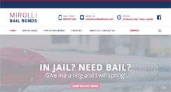 Desktop Screenshot of mirollibailbonds.com